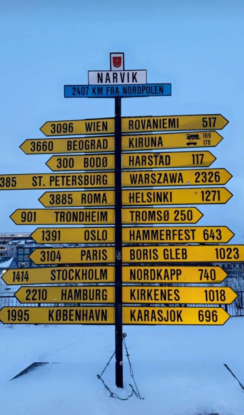 Koselig Leilighet I Narvik Sentrum 5 Soveplasser Gratis Parkering Og Gratis Internett 外观 照片